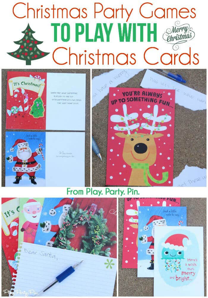 ... games from www.playpartypin using Christmas cards! Christmas Card