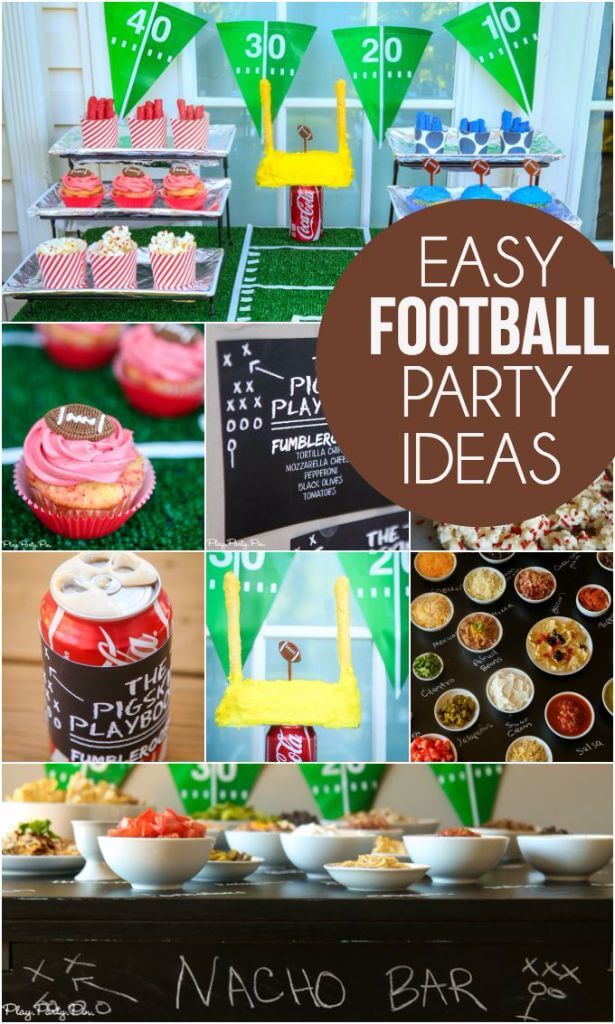Five Touchdown Worthy Football Party Ideas