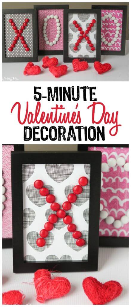 Easy Valentine's day decoration idea
